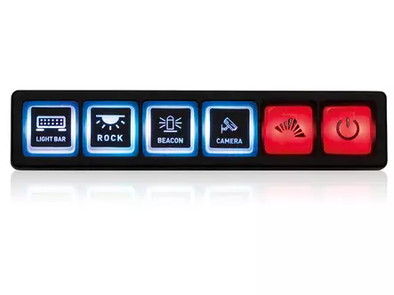 Optibeam ohjauspaneelisarja Gen2 / 4-painiketta - Ohjainlaitteet - 1605-WK202 - 1