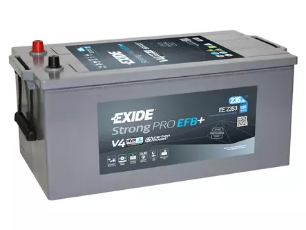 Exide EE2353 StrongPRO EFB+ käynnistysakku 12V 235Ah 1200A +/- - EXIDE hyötyajoneuvojen akut - 1815-EE2353 - 1
