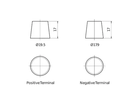 Exide EB454 Excell käynnistysakku 12V 45Ah 330A -/+ - EXIDE käynnistysakut - 1815-EB454 - 2